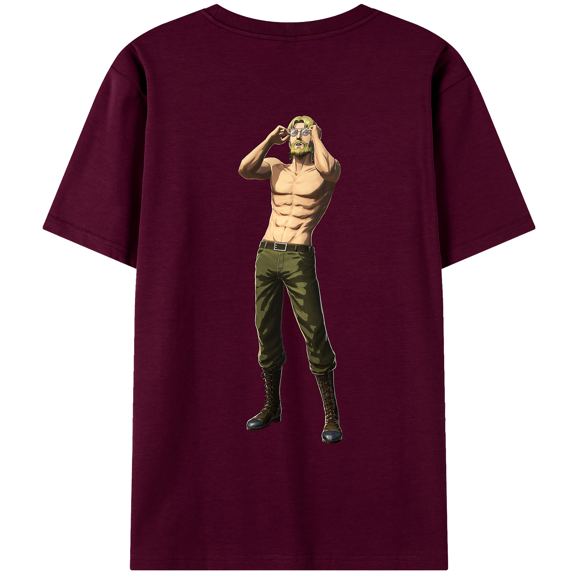 （画像用） 進撃の巨人 Attack on Titan レディース半袖Tシャツ(バックプリント)
